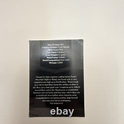 2021 Cook Is. State Animal Series 1/2 Gram. 9999 Gold $5Proof Coin PF70 UCAM