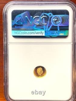 2021 Cook Island $5 Gold U. S. State Animal Series Mich Trout NGC PF70 Ultra Cam