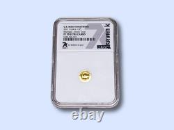 2021 Cook Island, State Animal Series Michigan, Brook Trout, gold NGC PF70 UC