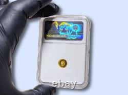 2021 Cook Island, State Animal Series Michigan, Brook Trout, gold NGC PF70 UC