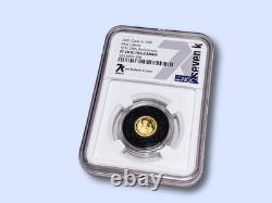 2021 Cook Islands $5 Gold Miss Liberty 9/11 20th Anniversary Coin NGC PF70 UC