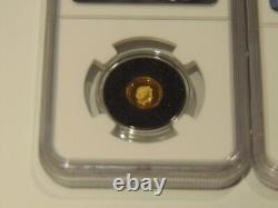 2021 GOLD COOK ISLANDS $5 TEXAS LONGHORN 1/2 GRAM Gold Coin NGC PF 70