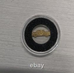 2021 Palau -Open Roads -Classic Car 0.5 gram. 999 Gold Coin in capsule