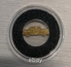 2021 Palau -Open Roads -Classic Car 0.5 gram. 999 Gold Coin in capsule