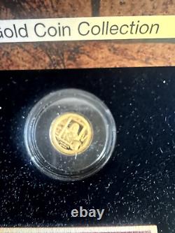 2021 Rare Gold Proof Coin Collection 5 Leonardo da Vinci. 999 Set ONE OF 1000