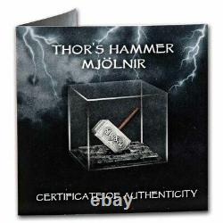 2021 Solomon Islands 500 gram Silver Thor's Iconic Hammer SKU#232736