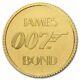 2021 Tuvalu 1/2 Gram Gold James Bond 007 Bu (withblister Pack) Sku#234987