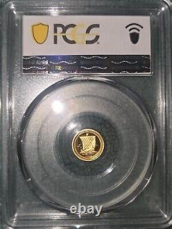 2022 1/2 Gram Isle of Man Gold Noble Coin Viking Longship PR69DCAM