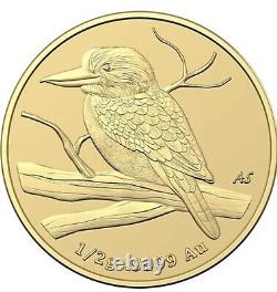 2022 1/2 Gram Royal Australian Mint Gold Mini Kookaburra Coin