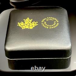 2022? 1.58g Canada Earth? Dragon PP Proof Gold Coin. 9999 Fine? (withBox & CoA)New