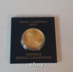 2022 1 Gram Gold Maple Leaf Coin Round In Maplegram Assay Card Queen Elizabeth