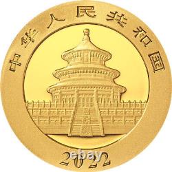 2022 15 Gram Chinese Gold Panda Coin (BU)