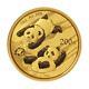 2022 200 Yuan Gold Chinese Panda. 999 15g Brilliant Uncirculated