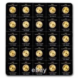 2022 25x 1 gram Gold Maple Leafs Maplegram25T (In Assay Sleeve) SKU#242360