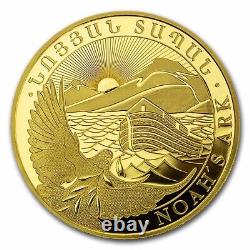 2022 Armenia 1 gram Gold 100 Dram Noah's Ark BU