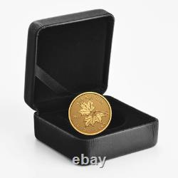 2022 Canada $10 Everlasting Maple Leaf Pure Gold Coin Box & COA