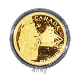 2022 Canada $200 BRIGANTINE TALL SHIPS 15.43 Grams Of. 999 Pure Gold Coin