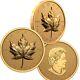 2022 Canada Ultra-high Relief Gold Maple Leaf Uhl, Gml 1 Oz. Pure Gold Coin