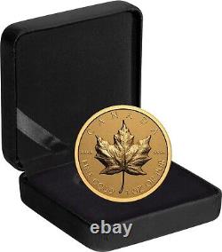 2022 Canada Ultra-High Relief Gold Maple Leaf UHL, GML 1 oz. Pure Gold Coin