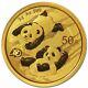 2022 China 3 Gram Gold Panda Brilliant Uncirculated. 999 Fine Gold Sealed
