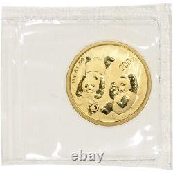 2022 China Gold Panda 15 g 200 Yuan BU in Mint Sealed Plastic