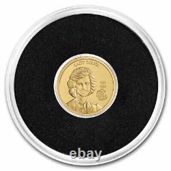 2022 Djibouti 1/2 Gram Gold Lady Diana SKU#243507