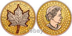 2022 Gold Maple Leaf Super Incuse GML $200 63.31gram Pure Gold Proof Coin Canada