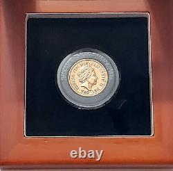 2022 Great Britain Gold Sovereign Coin Gem Bu Platinum Jubilee withDisplay