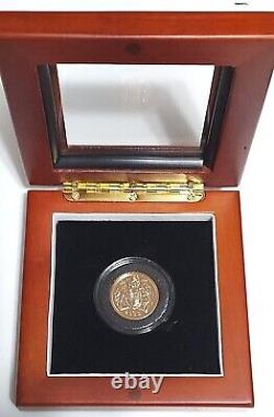 2022 Great Britain Gold Sovereign Coin Gem Bu Platinum Jubilee withDisplay