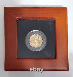 2022 Great Britain Gold Sovereign Coin Gem Bu Platinum Jubilee withDisplay