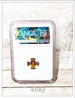 2022 Mongolia Mother Teresa PF70 U. C NGC, Gold coin, 0.5 gram