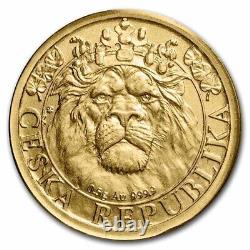 2022 Niue 25x 1/2 gram Gold Czech Lion BU (Damaged Package) SKU#271266