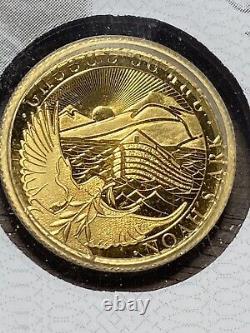 2022 Noah's Ark Armenian Bullion Coin 1gram Fine Gold