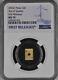 2022 Palau 1/2 Gram Gold $1 Ace Of Spades Card Shaped Coin Ngc 70 Fr Pop 15