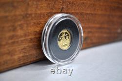 2022 Samoa Viking 1/2 Gram. 999 Gold with COA