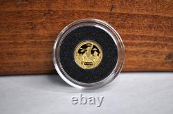 2022 Samoa Viking 1/2 Gram. 999 Gold with COA