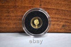 2022 Samoa Viking 1/2 Gram. 999 Gold with COA