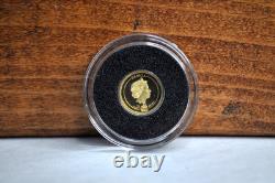 2022 Samoa Viking 1/2 Gram. 999 Gold with COA