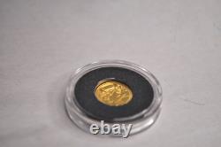 2022 Samoa Viking 1/2 Gram. 999 Gold with COA