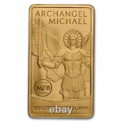 2022 Solomon Isl. 1/2 Gram Gold Famous Motifs Archangel Michael SKU#252619