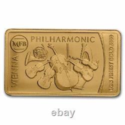 2022 Solomon Isl. 1/2 Gram Gold Famous Motifs Philharmonic SKU#252745