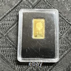 2022 Solomon Isl. Arch Angel Michael Libertad Bullion 1/2 Gram. 9999 Gold PF Bar