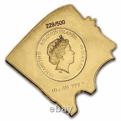 2022 Solomon Island 10 grams Gold and 200 grams Silver Nefertiti SKU#262137