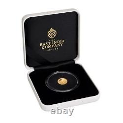 2022 St Helena Una and Lion 1/2 gram. 9999 Gold Proof Coin