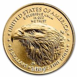 2023 1/10th oz $5 Gold American Eagle Coin BU In Stock