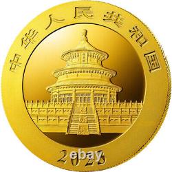 2023 1 Gram Chinese Gold Panda Coin (BU)