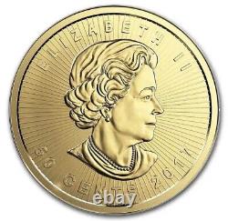 2023 1 Gram Gold Maple Leaf Coin In Maplegram Assay Card