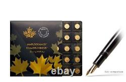 2023 1 Gram Gold Maple Leaf Coin In Maplegram Assay Card, New Sealed BU See Pics