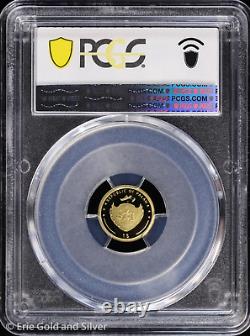 2023 $1 Palau 1 Gram Gold Proof Four Leaf Clover PCGS PR 70 DCAM