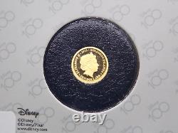 2023 $10 Solomon Islands SNOW WHITE Disney 100 Magical Years. 5g Gold Coin